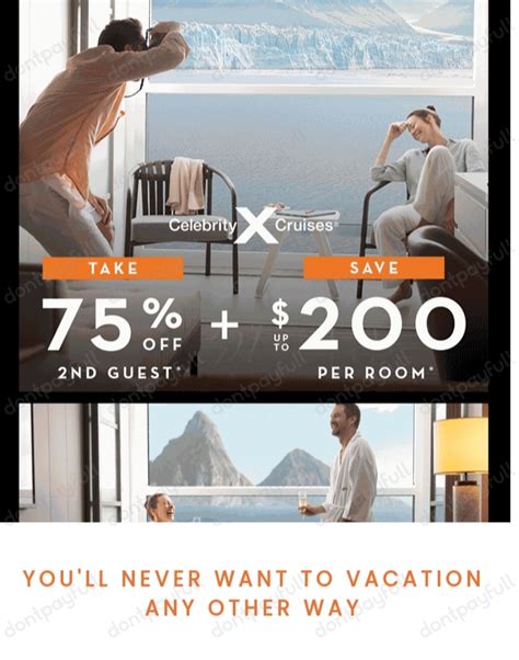 Celebrity Cruises Promo Codes April 2024 - 10% OFF