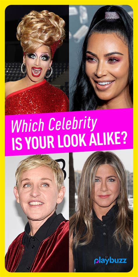 Celebrity Test: Which Celebrity Is Your Look-Alike?