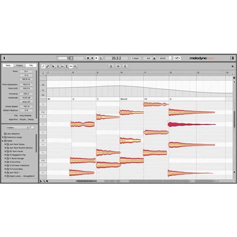 Celemony Melodyne 5 editor Update – Thomann Nederland