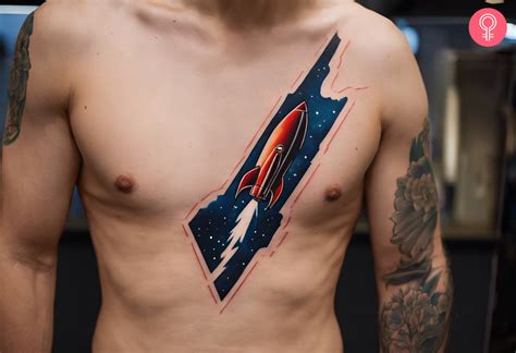 Celestial sternum Sternum tattoo, Tattoos, Compass tattoo