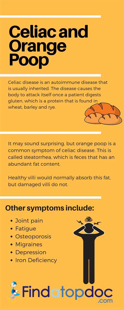 Celiac orange poop reddit.  Learn more here.  I got diagnosed with Celiac two we...