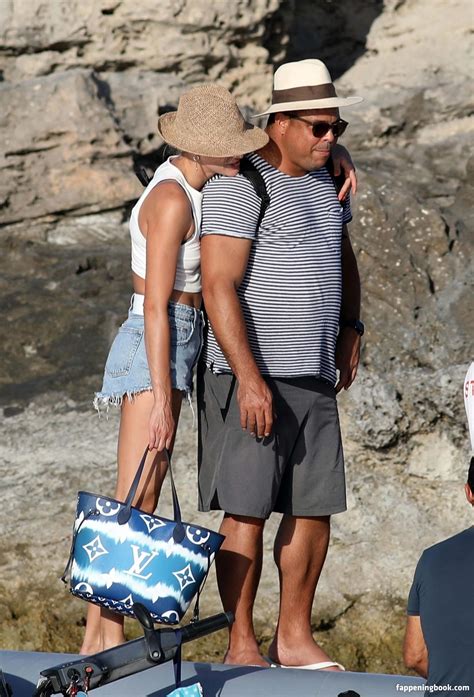  Loved-up: Ronaldo Nazario, 45, packed on the PDA with his model girlfriend Celina Locks, 32, in Ibiza on Sunday. Former Real Madrid footballer Ronaldo Luis Nazario de Lima is pictured with his wife Celina Locks and children as they have fun onboard yacht while on holiday in Formentera, 07/04/2021. . 