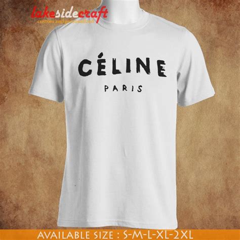 Celine Tshirt - Etsy