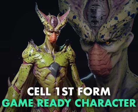 Cell 1st Form Game Ready Character FlippedNormals