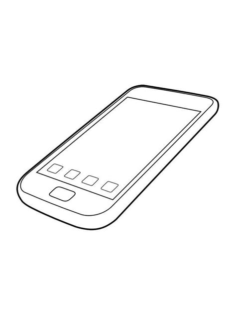 Cell Phone Coloring Pages - Ultra Coloring Pages