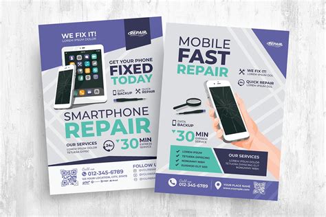 Cell Phone Flyer Template