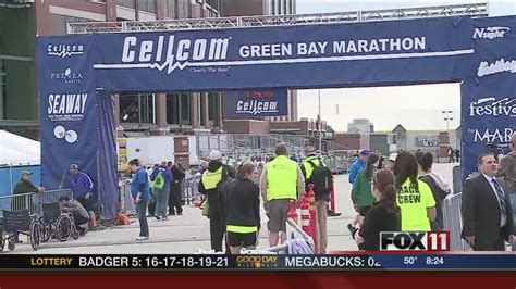 Cellcom green bay. The half marathon, marathon, relays and Cellcom 5K all start on Morris Ave. between Holmgren Way and Oneida St. near the hallowed halls of Lambeau Field. For the half marathon, the course features tree-lined streets, traveling through Ashwaubenon and Green Bay before a quick lap through Lambeau Field near the end and then on to the finish line ... 