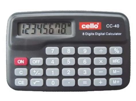 Cello Calculator Price