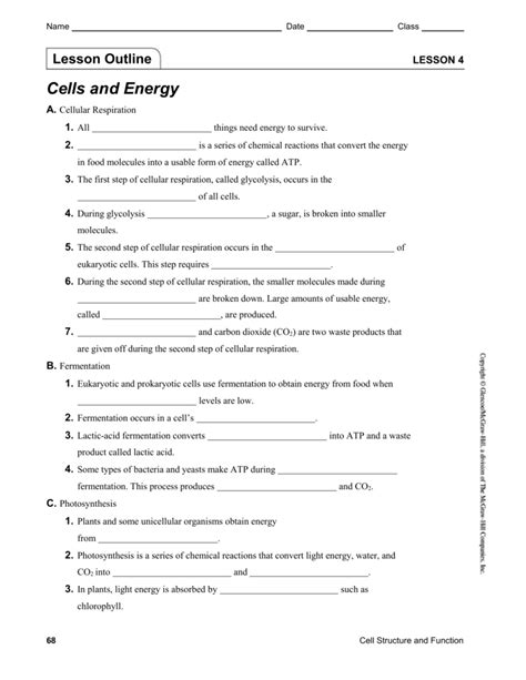 Cells and energy study guide answer key. - Nineteen eighty four literature guide secondary solutions.