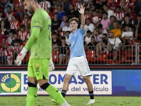 Celta Vigo beats Almeria with late Swedberg goal for its first Liga win