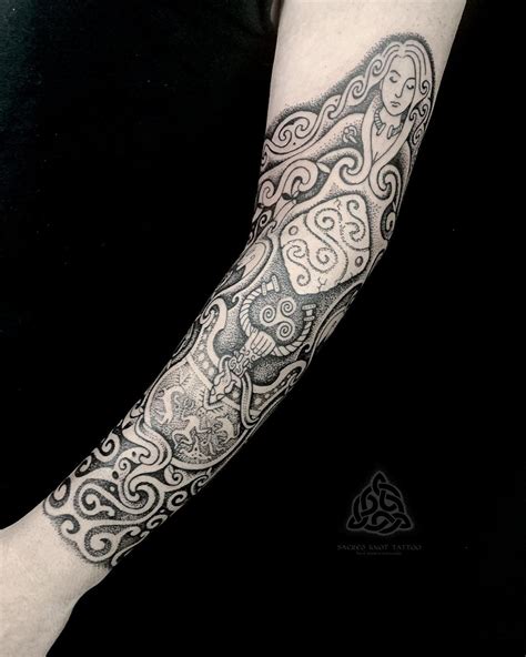 Celtic, Viking, and Nordic Tattoos by Sean Parry