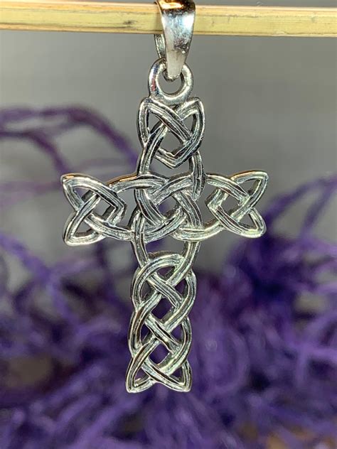 Celtic Pendants Celtic Knot Jewelry Celtic Cross Necklace - Blarney