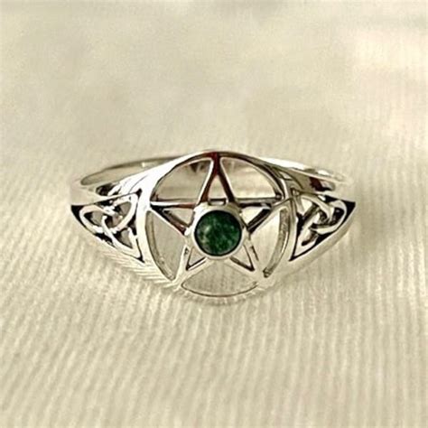 Celtic Pentagram Ring - Etsy