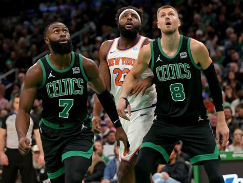 Celtics’ Jaylen Brown loving growing connection with Kristaps Porzingis on and off court