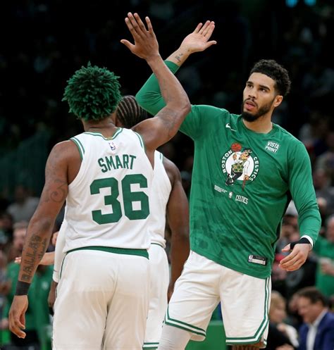 Celtics’ Jayson Tatum reacts to Marcus Smart trade: ‘My brotha for life’