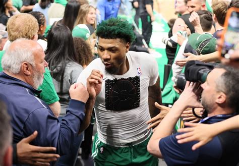 Celtics’ Marcus Smart feeling ‘about 10 percent better’ physically than last year’s playoffs