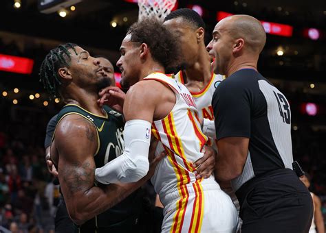 Celtics’ Marcus Smart fined $25,000 after scuffle with Hawks’ Trae Young