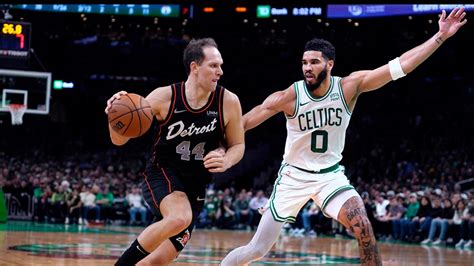 Celtics send Detroit to NBA record-tying 28th straight loss, beating Pistons 128-122 in OT