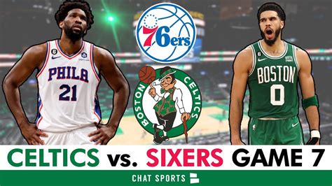 Sixers vs. Celtics Game 7 It’s Game 7 time in the Eastern Conference Semifinals!!! This series was destined for seven games, and this afternoon we will decide a winner from TD Garden.. 
