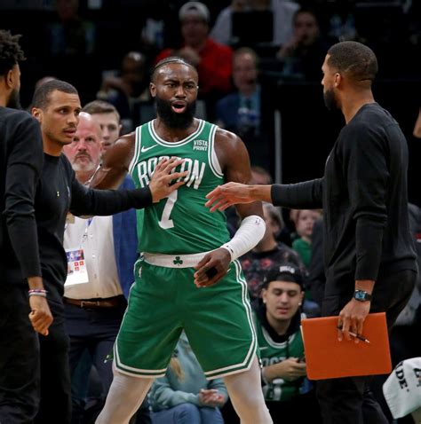 Celtics star Jaylen Brown explains his view of first career ejection after heated exchange