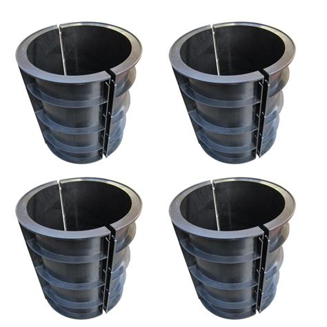 Cement column molds. The cement concrete molds could be used for the patio, garden, villa, pathway, walkway, etc, Such as concrete paving bricks, columns, fence. Also could be used for urban roadside and driveway, Cement concrete manhole drain covers, retaining wall blocks, Hollow bricks for building. 