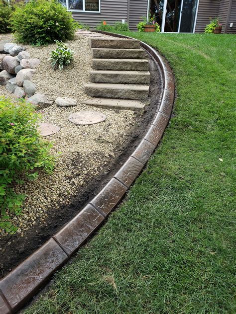 Cement landscape edging. Retaining walls are an important part of any landscape design. They can be used to create a terraced effect, to help prevent soil erosion, and to add visual interest to a garden or... 