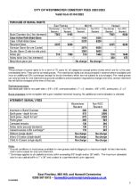 Cemetery Fees and Charges. st 1 April 2024.