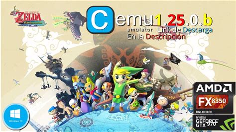 Cemu botw optimization. 25.  But when Wind Waker &rsquo;s sunsets glow in 4K? Worth every twea...