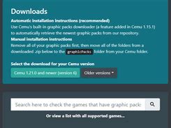 Cemu graphics packs android.  Manual installation instructions.  Vulka...