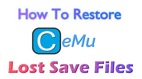 Cemu save files. Not sure, could be a windows update or the folder may have been moved. IDK lol. as a general solutionthis is caused by installing programs to the system drive/partition and the programs being coded with portability in mind as a general solution: you can put them on the desktop, they work from there without privilege elevation like administrator ... 