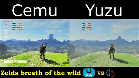  Cemu is far ahead, and will likely be so for several years. On Cemu you can run BoTW @ 4K60-ish with an RTX 2070 / RX 5700 XT, or 1440p60 with something like a 1660 Ti. You're able toggle lots of different mods and cheats, which isn't possible with yuzu right now. It's also very light on CPU. . 