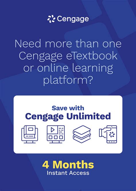 Download Cengage Read for Free. Cengage Read lets students study whenever – and wherever – they want with online and offline mobile access to their eTextbook. Empower students to master accounting concepts long before the exam with WebAssign, offering real-world practice activities and personalized learning for students.. 