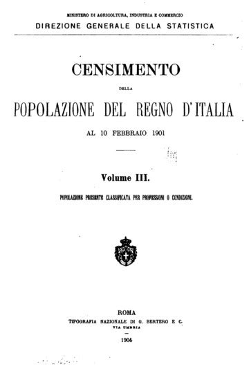 Censimento della popolazione del regno d'italia al 10 febraio 1901. - Panasonic ag dvc10 dvc10p service handbuch reparaturanleitung.