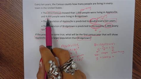 Census Math Equation Problem YouTube