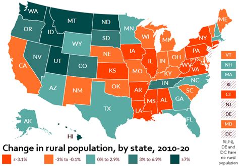 Census shows rural America continues to shrink, but grow in …