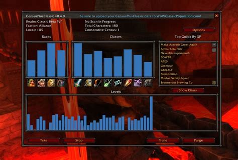 CensusPlusClassic Data Broker World of Warcraft AddOns