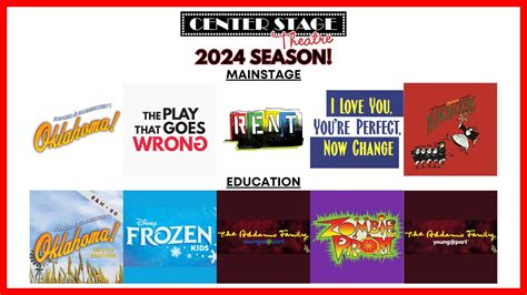 Center Stage Theatre Announces 2024 Subscription Series Shelton, CT …