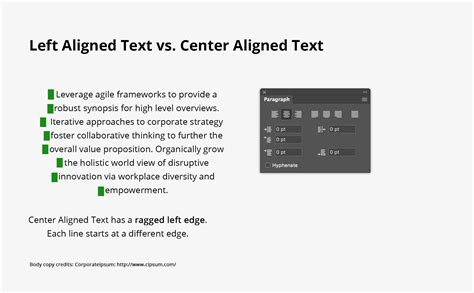 Center alignment. Sep 22, 2022 · How to Align Text to Center Before HTML5. Before the introduction of HTML5, developers performed specific styling with HTML tags. For example, you could use the center tag to align your text to the center, but in HTML4, this tag got depreciated. Although this may still work with some major browsers, it might get dropped at any point. 