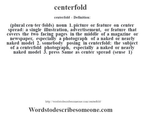 Centerfold Definition & Meaning Dictionary.com