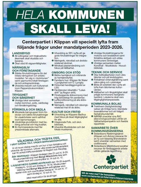 Centerpartiet partiprogram