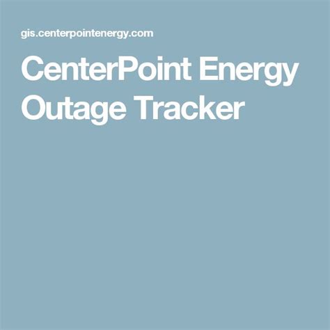 Centerpoint tracker. Houston – May 7, 2024 – CenterPoint Energy is supporting Houston and surrounding communities as they gear up for severe weather this National Hurricane Preparedness Week, May 5 to 11.. With the start of hurricane season less than a month away, CenterPoint Energy urges customers to have an emergency plan — especially if they … 