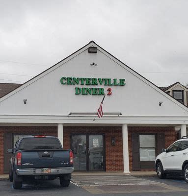 Centerville diner 2. Details. CUISINES. American, Diner. Special Diets. Vegetarian Friendly. Meals. Breakfast, Lunch, Dinner, Brunch. View all … 