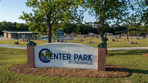 Centerville park. Centerville's Party in the Park has announced its concert dates for the summer of 2023. The event will run from 5:30 p.m. until 9 p.m. on three dates in 2023: June 9, July 14 and August 11. 
