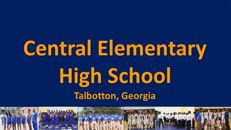 Central Elementary/High School in Talbotton, GA