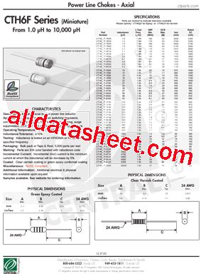 Central Technologies CTH6EF-120K - Datasheet PDF