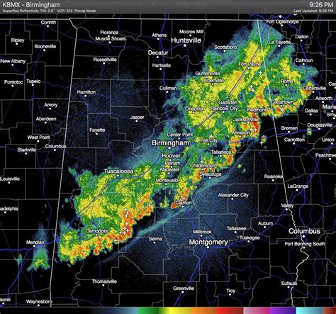Timing: Storms move into western Alabama between 