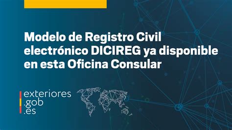 Central civil registry spain.  DICIREG, the digital platform designed ...