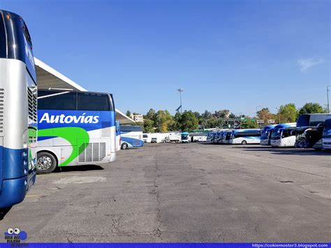 Central de Autobuses Dirección: Autopista México - Querétaro #42500, Col. Industrial Treból CP 07700 Teléfono: 01 58 76 1091 Autobuses saliendo de Central de Autobuses.