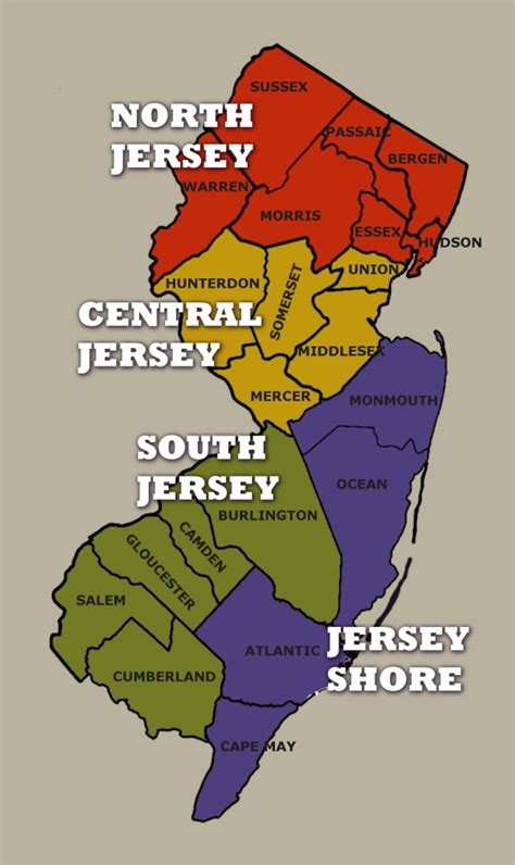 ২১ ফেব, ২০২৩ ... Central Jersey is Mercer, Middlesex and Somerset Counties. The Shore is Monmouth and Ocean Counties as well as all coastline in Atlantic and ....