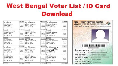 Ceo West Bengal Voter List 